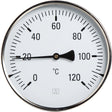 Bimetaal thermometer D80 45MM 1/2"
