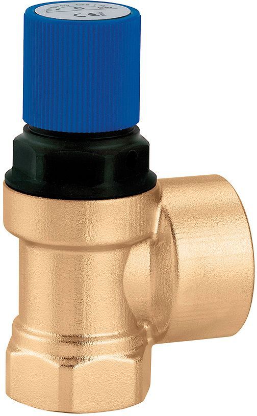 Veiligheidsventiel sanitair 1/2"-3/4"-10 bar