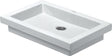 Inbouw lavabo 2ND Floor Duravit 580X415MM zonder kraanvlak/overloop wit