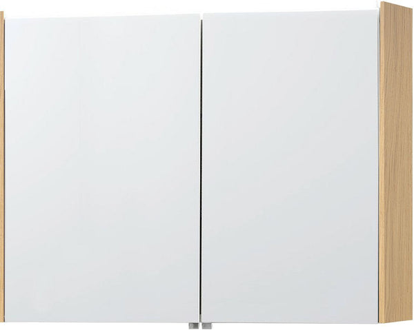 ARMOIRE DE TOILETTE MOLTO 91CM AVEC ECLAIRAGE LEDLINE CHENE BRONZE