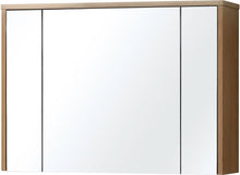 Spiegelkast combo massif/molto/craft 3 deuren 90CM eik