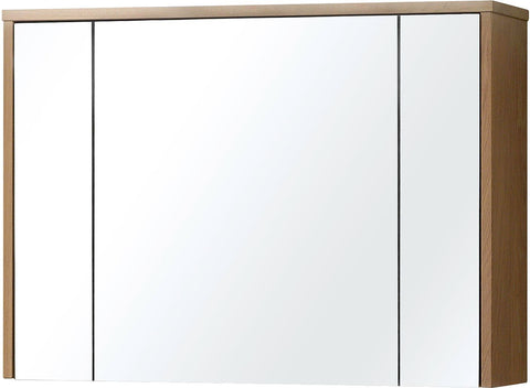 Spiegelkast combo massif/molto/craft 3 deuren 90CM eik