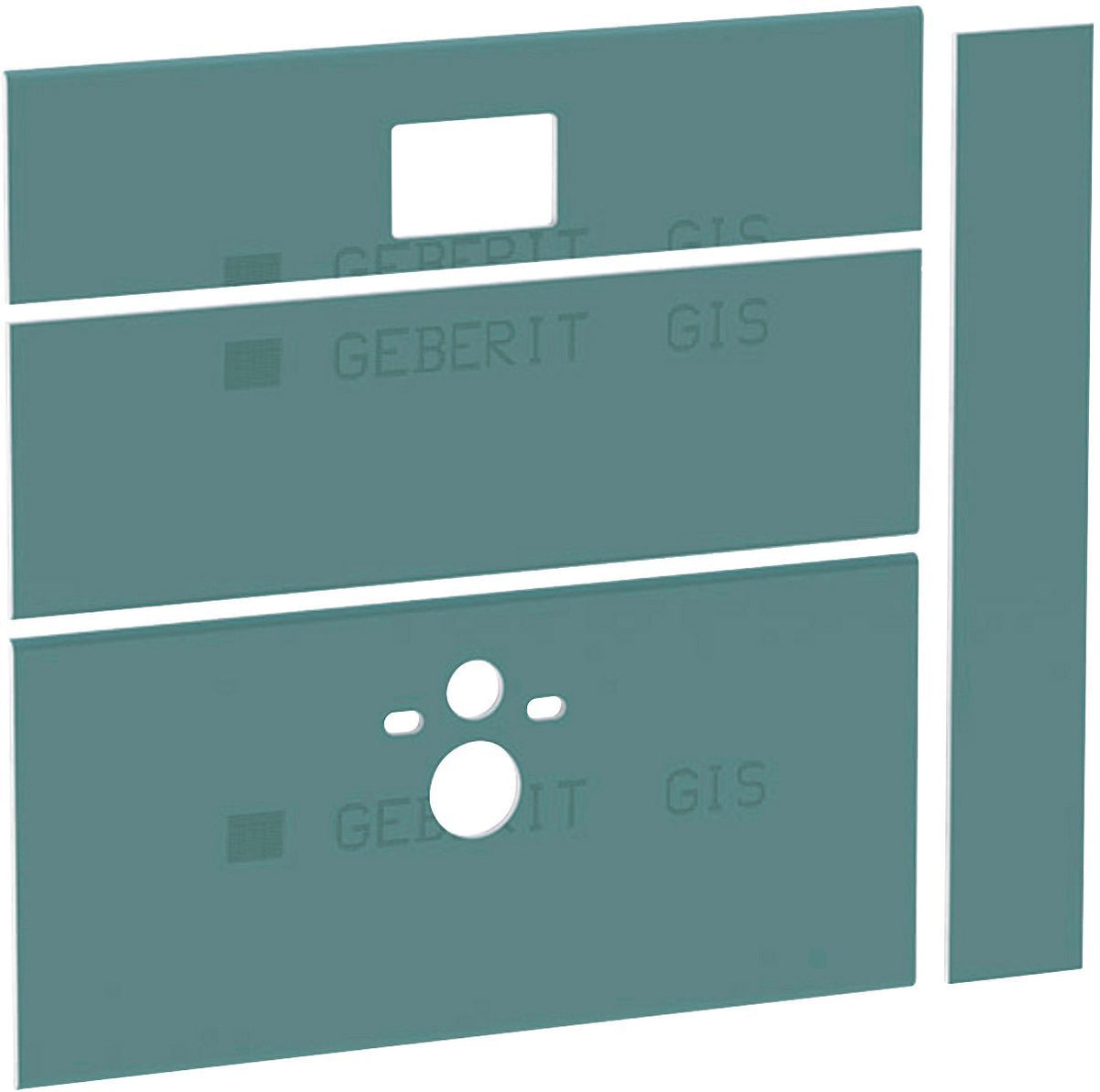 GISeasy set De plaques Geberit