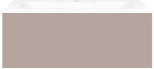Onderbouw COFFEE 1 lade 80 basaltgrijs mat +wastafel porselein wit