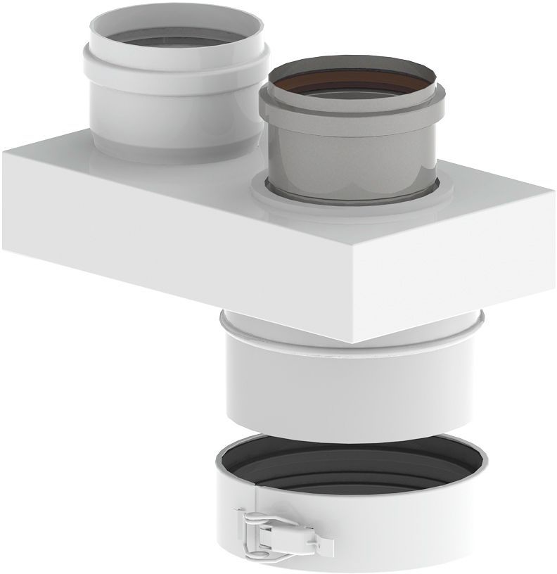 Clv adapter excentrisch hera 80/80MM remeha
