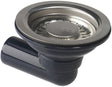 CREPINE SANS TROP-PLEIN NOUVEAU FRANKE 3"1/2 RACCORDEMENT HORIZONTAL VIEUX