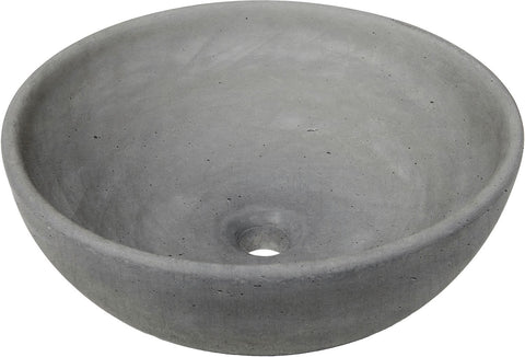 Opbouw lavabo briq C diameter 43,5CM hoogte 17CM zonder overloop Beton