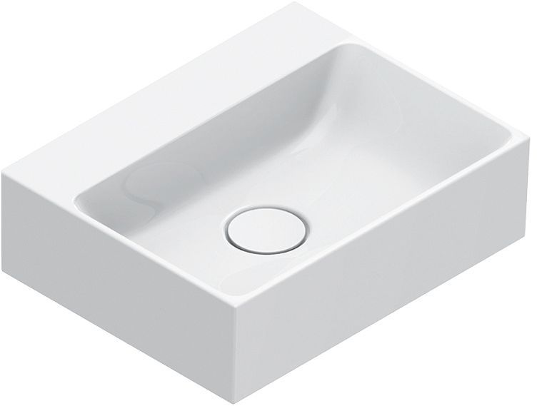 Lavabo Premium catalano cataglaze+ 40X32 zonder overloop wit