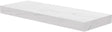 TABLET KERAMISCH MARMER PURO B140 H10 1AFVOERGAT RECHTS WHITE CALACATTA