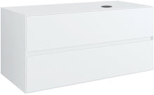 ONDERBOUW 2LADES+TABLET VOOR OPBOUWLAVABO RECHTS TENSO 120CM ZONDER KRAANGAT WIT