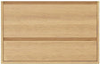 SOUS MEUBLE CRAFT 90CM 2-TIROIR CHENE
