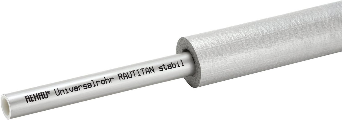 Meerlagenbuis stabil met isolatie 16,2X2,6MM rol 50M rehau