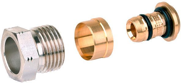 RACCORD A COMPRESSION HONEYWELL ALUPEX 1/2"-16X2MM