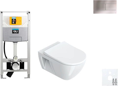 WALLFIX OLI HANGWC SFERA ECO CATALANO HEAVY SEAT SLIM INOX