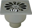 Messing klokput chroom 10-10CM