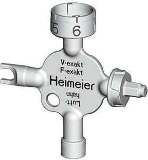Universele sleutel Heimeier (tot eind 2011)
