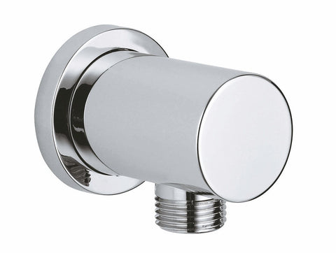 Wandaansluitbocht Rainshower FG chroom