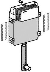 Inbouw spoelreservoir Geberit 3/6L