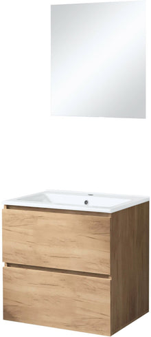 MEUBEL ICE SOLO SPIEGEL ZONDER VERLICHTING 60CM EIK GRIJS