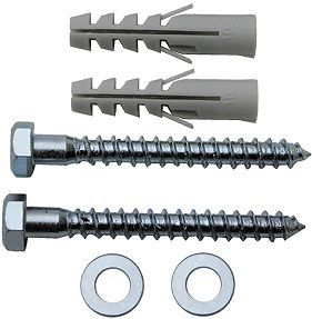Set bouten boilerbevestiging M8-70MM
