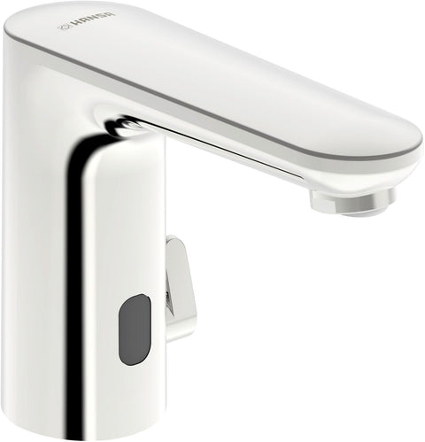 Elektronische lavabo mengkraan hansaelectra 230V Bluetooth chroom, kranen & mengkranen — SKU DESCO-191282