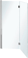 PARE-BAIN EN 2 PIECES SWING 120-150 GAUCHE CHROME-CLAIR