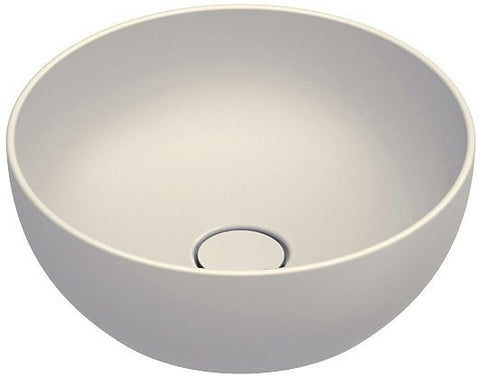 Opbouwlavabo Green catalano cataglaze+ diameter 40 H15 zonder overloop lino satinato
