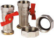Pompset 6/4"-4/4"FF met keerklep