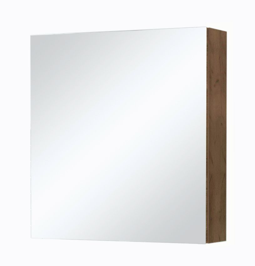Spiegelkast Ice 60cm eik grijs, badkamermeubelen — SKU DESCO-180509