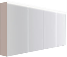 ARMOIRE TOILETTE COFFEE 4 PORTES 1800MM 4250K GRIS BASALTE MAT