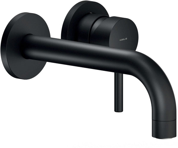 AFWERKSET 1GREEP MENGKRAAN LAVABO LIVE NOBILI 150MM MAT ZWART
