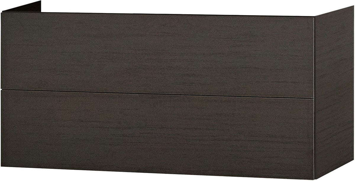 Onderkast puro 2 laden 120CM Push-Open wenge