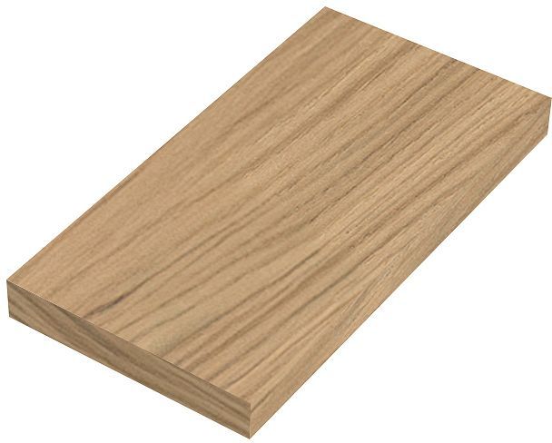 Wandtablet COFFEE 150X300X19MM tot 7KG eik klassiek