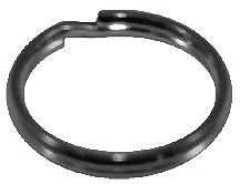 Sleutelring 16MM chroom