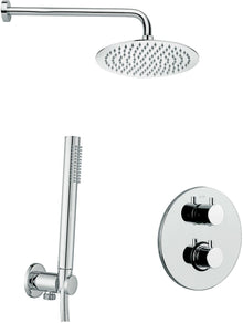 Inbouwdouchecombinatie+regendouche+badset nordica chroom by paffoni
