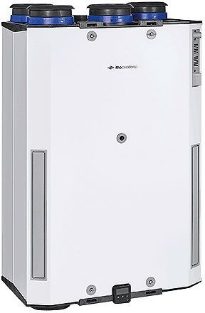 Ventilatie UNIT apure Itho Daalderop D250 265M³ muur horiz./muur vert./plafond/vloer-links/rechts