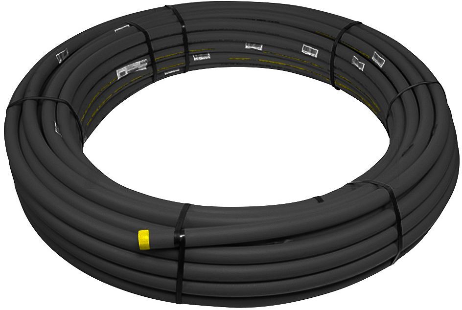 Pe buis voor gas rol 100M per meter 63-5,8MM