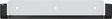 INBOUW COLOUR SHELF  LOOOX 10X60CM MAT ZWART