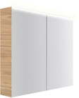 ARMOIRE TOILETTE COFFEE 2 PORTES 900MM 4250K CHENE CLASSIQUE