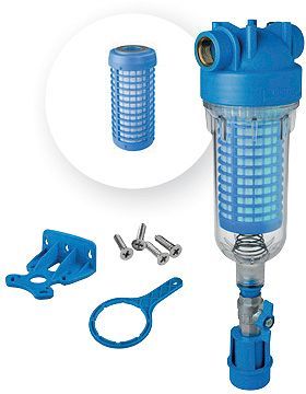 Hydro+ zelfreinigende voorfilter voor stadswater durlem kit