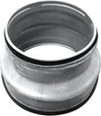 Spiral-d galva reductienippel voor ventilatie 250-200MM
