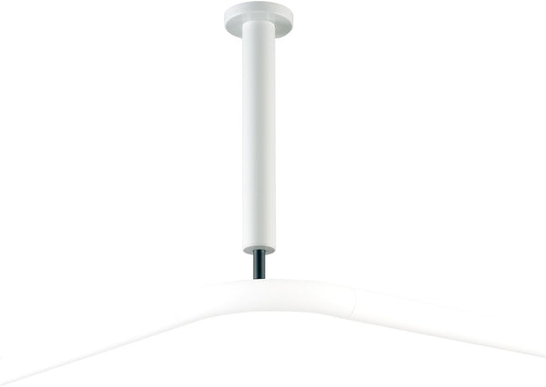 SUPPORT PLAFOND HEWI 801 60CM BLANC