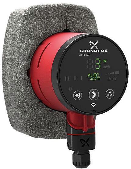 CIRCULATEUR CHAUFFAGE CENTRAL ALPHA2 25-80 GRUNDFOS L180 6/4"