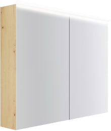 Spiegelkast COFFEE 2 deuren 1000MM 4250K eiken Decor urban