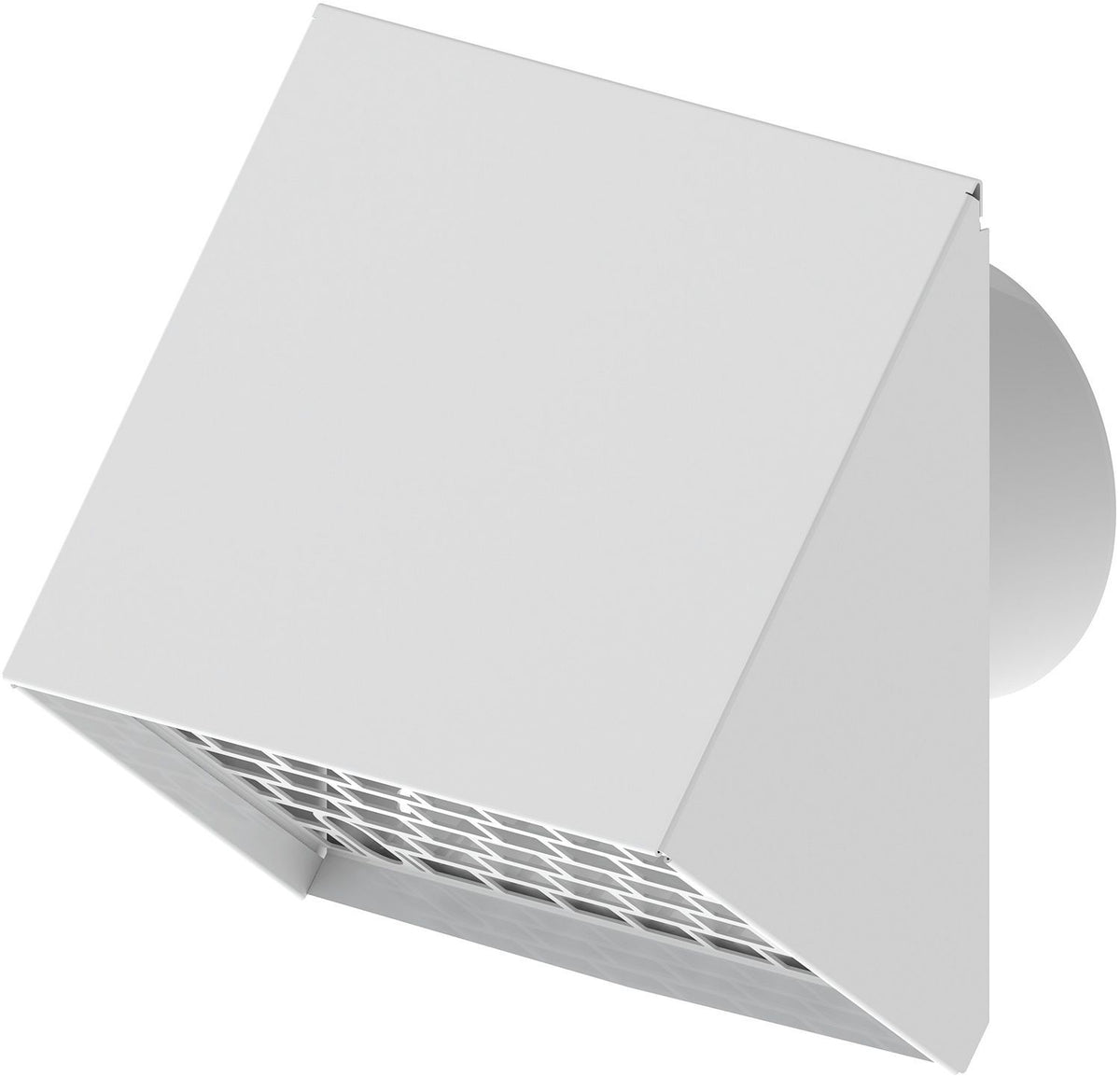 Muurdoorvoer d-ventilatie 125MM wit