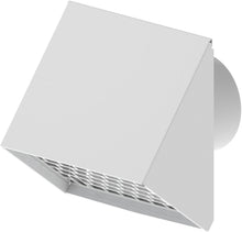Muurdoorvoer d-ventilatie 125MM wit