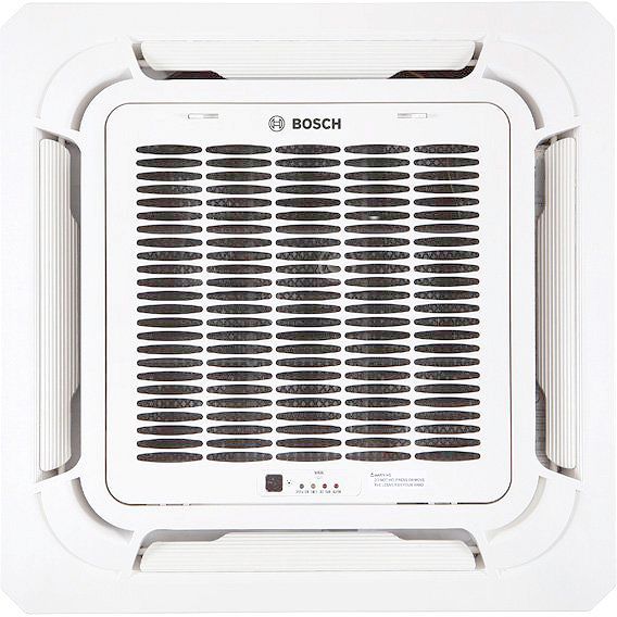 BINNENUNIT LUCHT/LUCHT WARMTEPOMP AIRCO PLAFOND 5000 BOSCH  3,5KW ZONDER AFWERKKADER