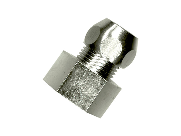 Saninstal Rechte koppeling F 3/8" 10mm chroom