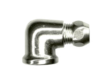 Saninstal Kniekoppeling F 3/8" 10mm chroom