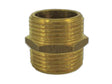 Saninstal Dubbele nippel MM 3/8" messing